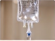 IV vitamin therapy setup