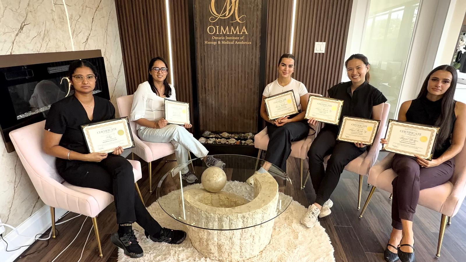 A graduating class at OIMMA